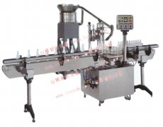 全自動(dòng)上蓋鎖蓋機(jī)，瓶蓋自動(dòng)上蓋機(jī)